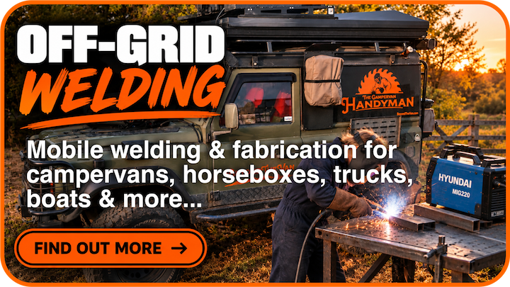 Welding & fabrication for campervans, horseboxes, trucks, boats and more.